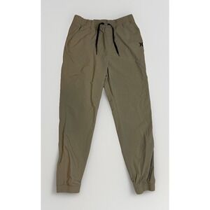 Hurley Chino Jogger Pants Beige Elastic Waist Youth Size XL 163-175CM 13-15Yrs